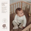 Bruin hoeslaken park - Hoeslaken deluxe jacquard chevron dark taupe 